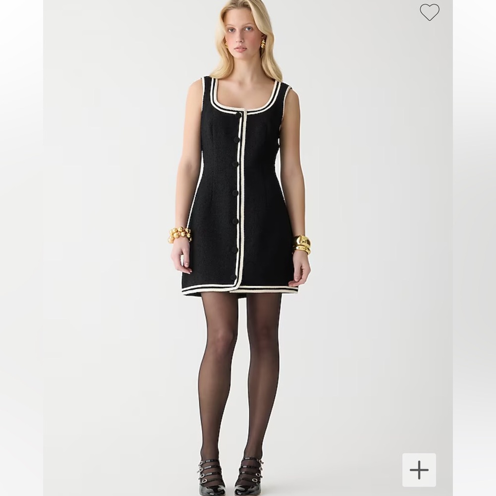 New with tags- Jcrew tweed dress with lining